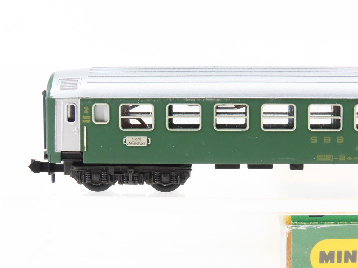 N Scale Trix 51302800 SBB CFF 2nd Class Coach Passenger Car #518522400610