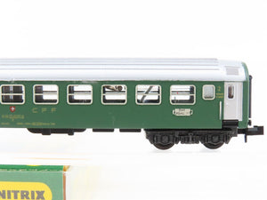N Scale Trix 51302800 SBB CFF 2nd Class Coach Passenger Car #518522400610