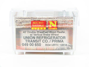 N Scale Micro-Trains MTL 04900650 URTC Prima Special 40' Wood Reefer #12818