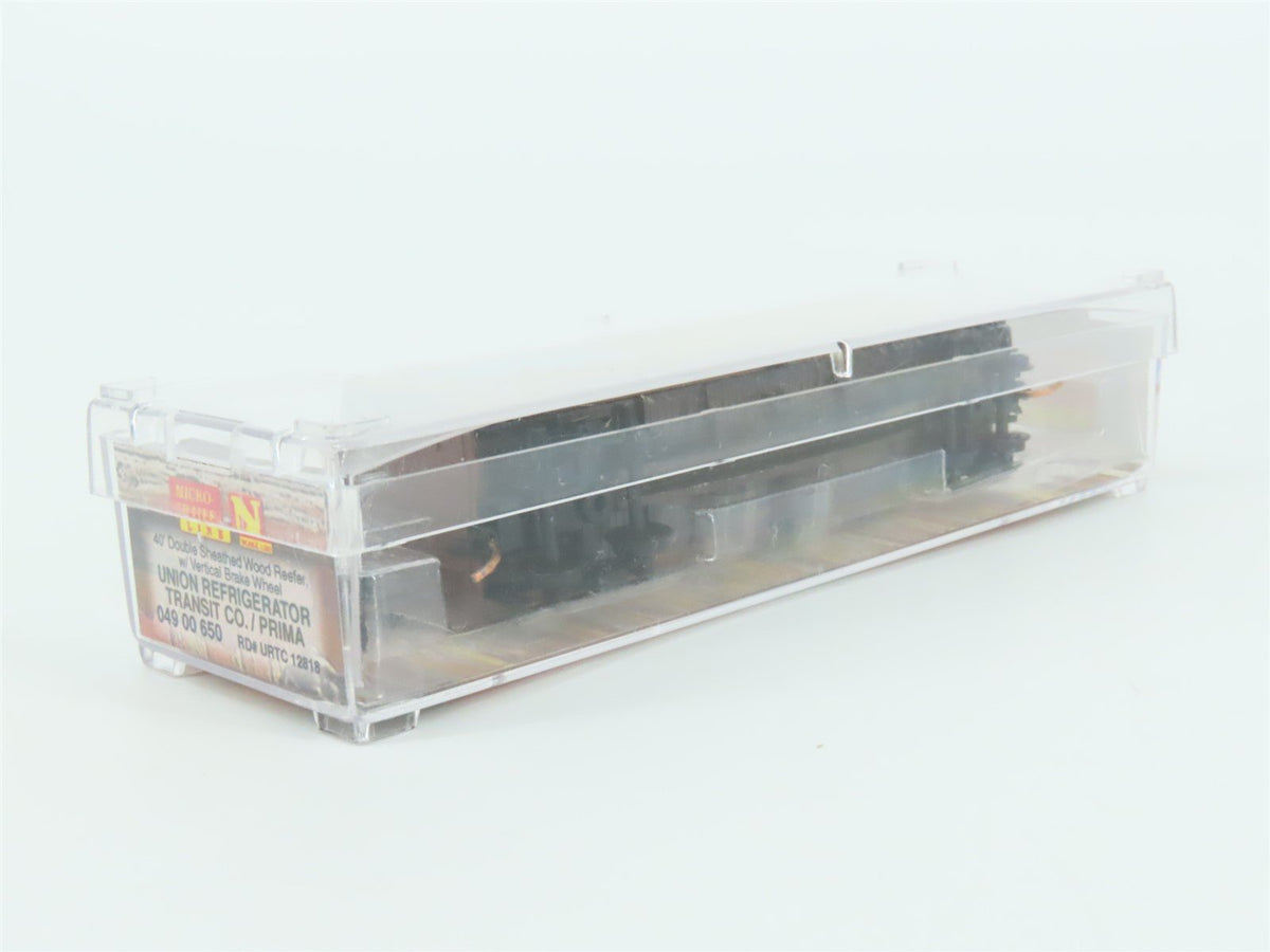 N Scale Micro-Trains MTL 04900650 URTC Prima Special 40&#39; Wood Reefer #12818