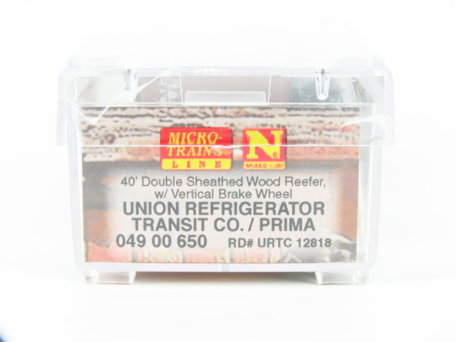 N Scale Micro-Trains MTL 04900650 URTC Prima Special 40' Wood Reefer #12818