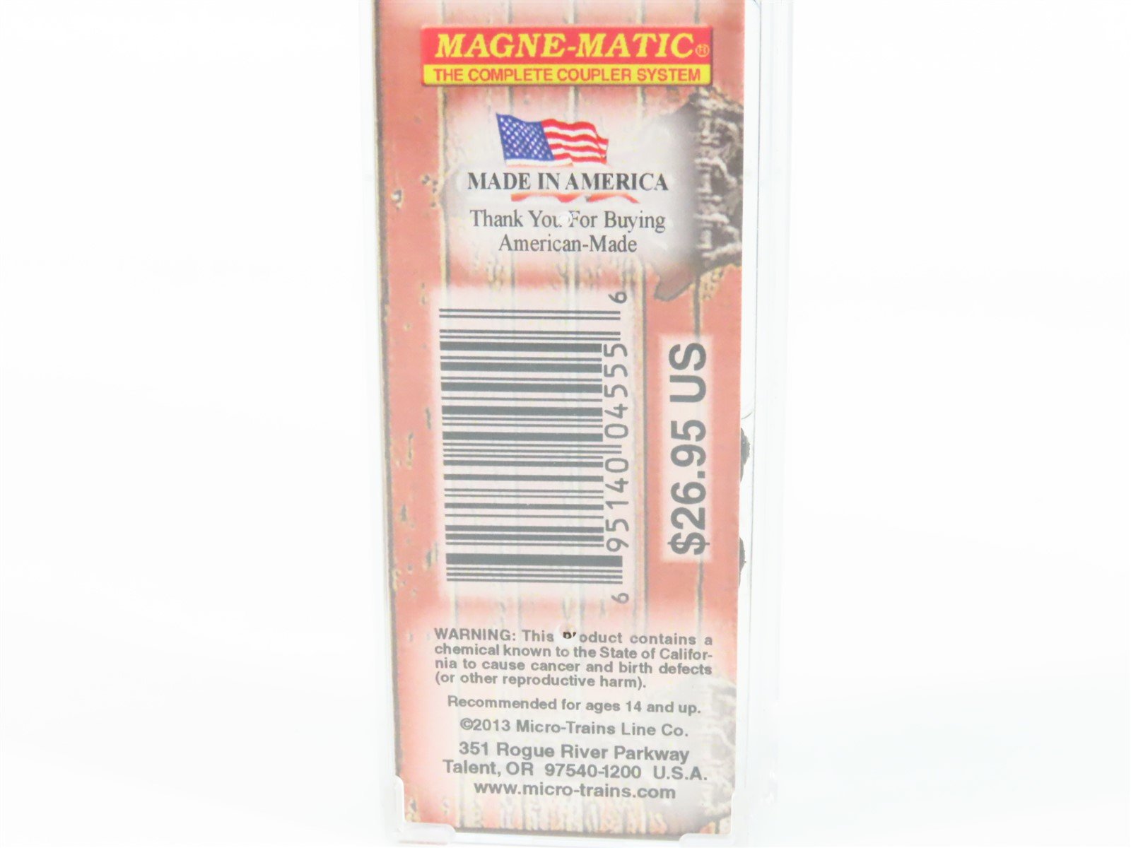 N Scale Micro-Trains MTL 04900650 URTC Prima Special 40' Wood Reefer #12818