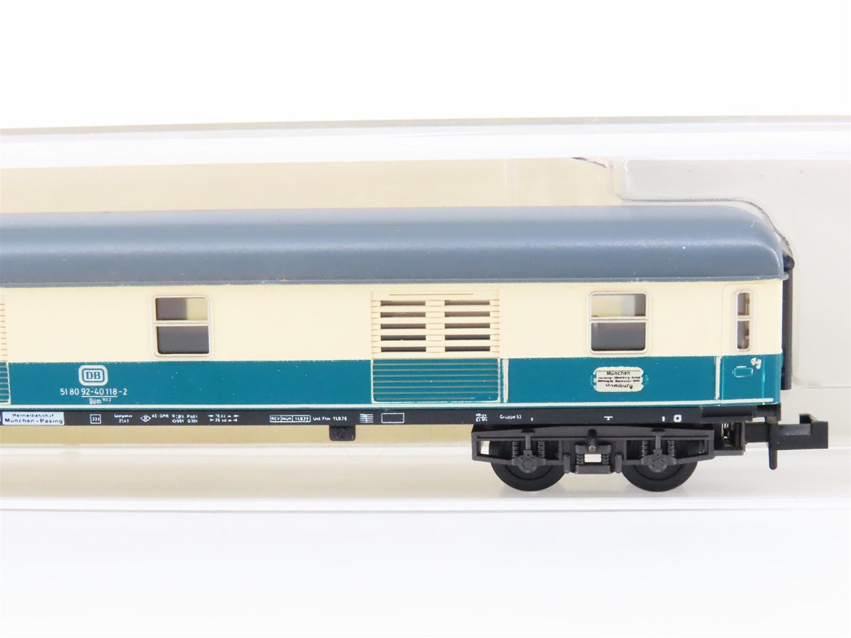 N Scale Minitrix 51307600 DB Railway Baggage Passenger Car #518032401182