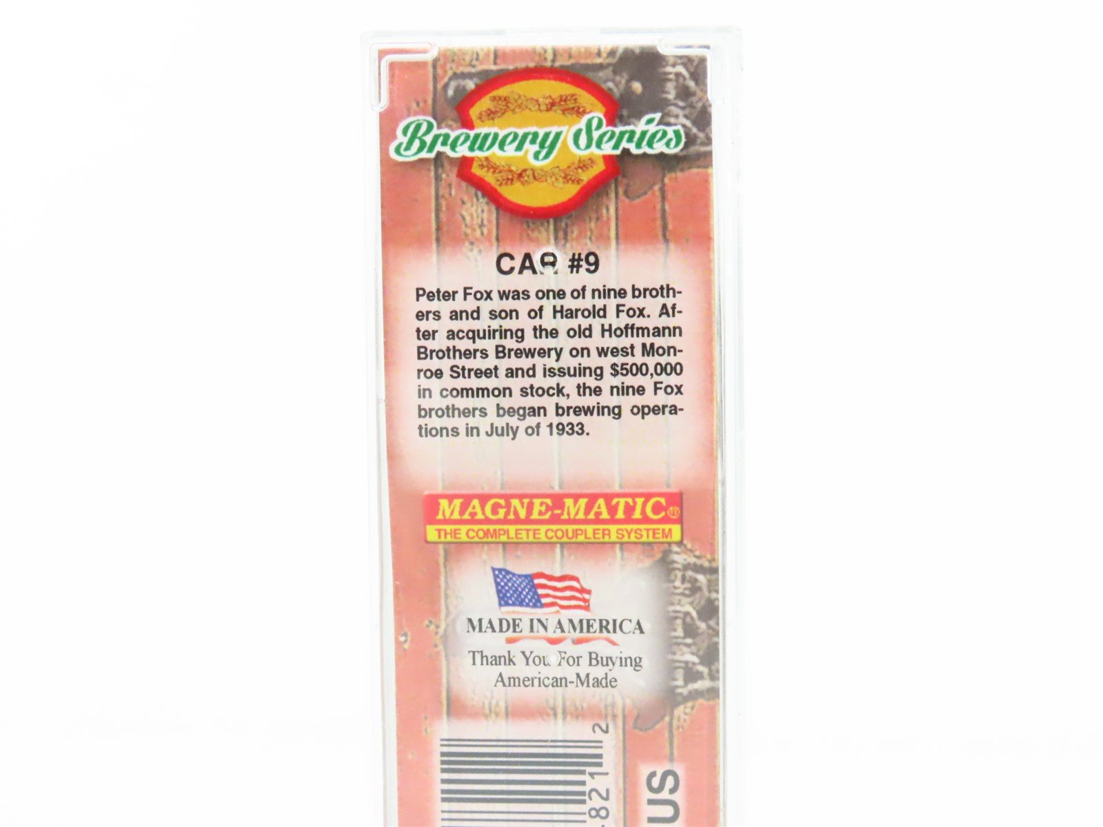 N Scale Micro-Trains MTL 05800200 NADX Fox Brewing 36' Wood Reefer #4751