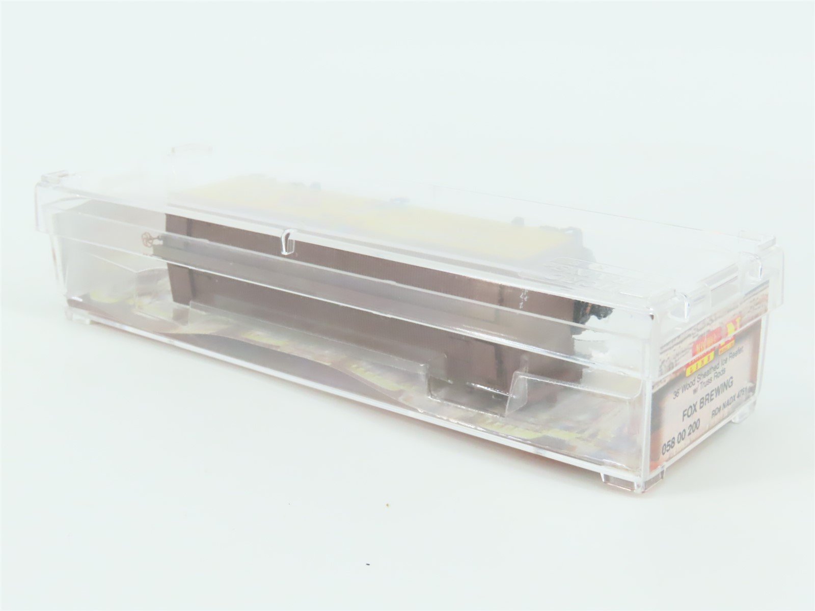 N Scale Micro-Trains MTL 05800200 NADX Fox Brewing 36' Wood Reefer #4751