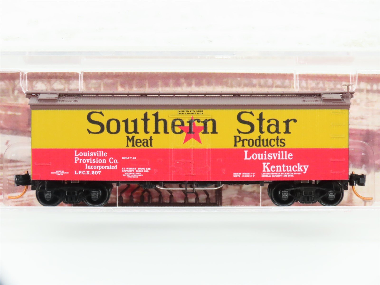 N Micro-Trains MTL 05800526 LPCX Southern Star Meat Products 36' Reefer #207