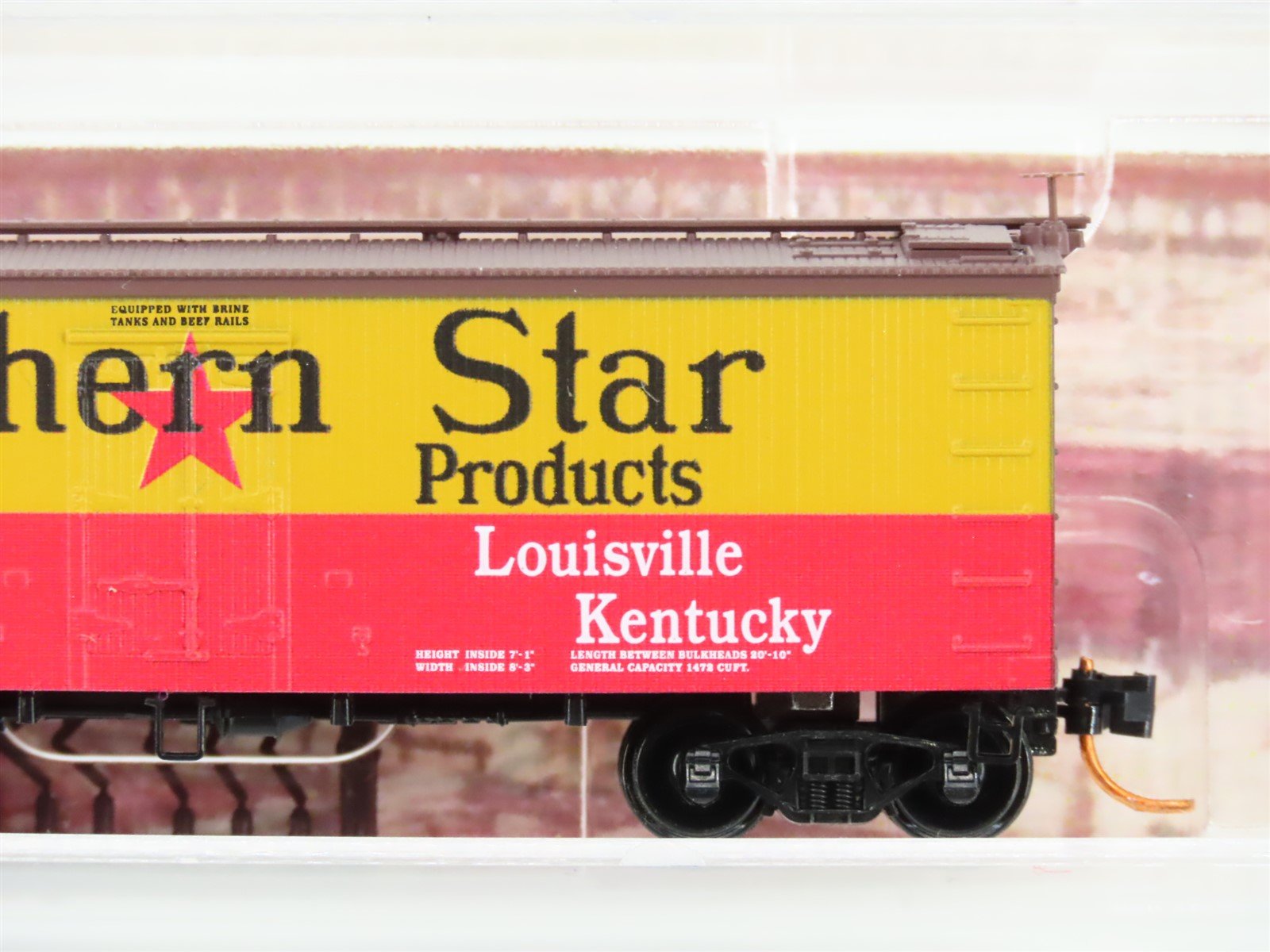 N Micro-Trains MTL 05800526 LPCX Southern Star Meat Products 36' Reefer #207