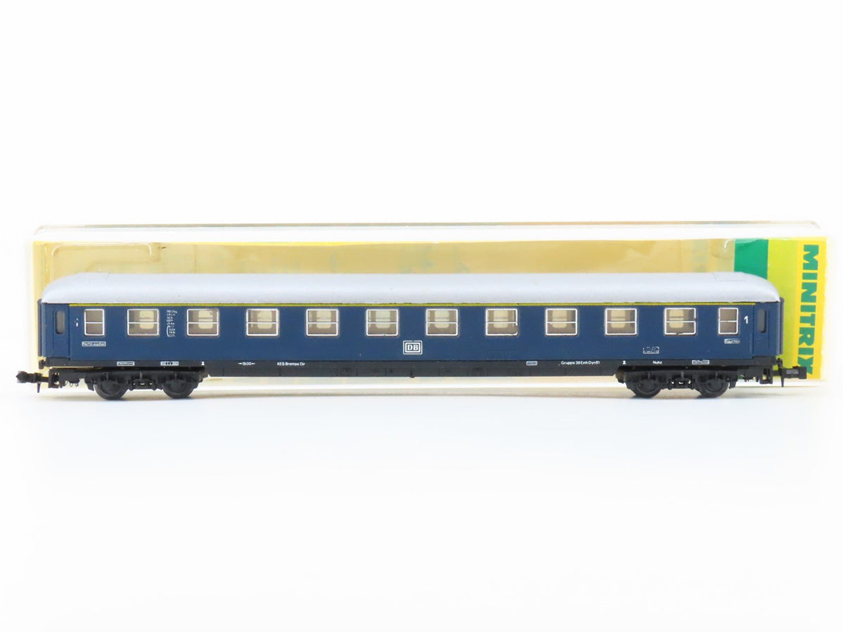 N Scale Minitrix 51313200 DB Railway 1st Class Coach Passenger Car