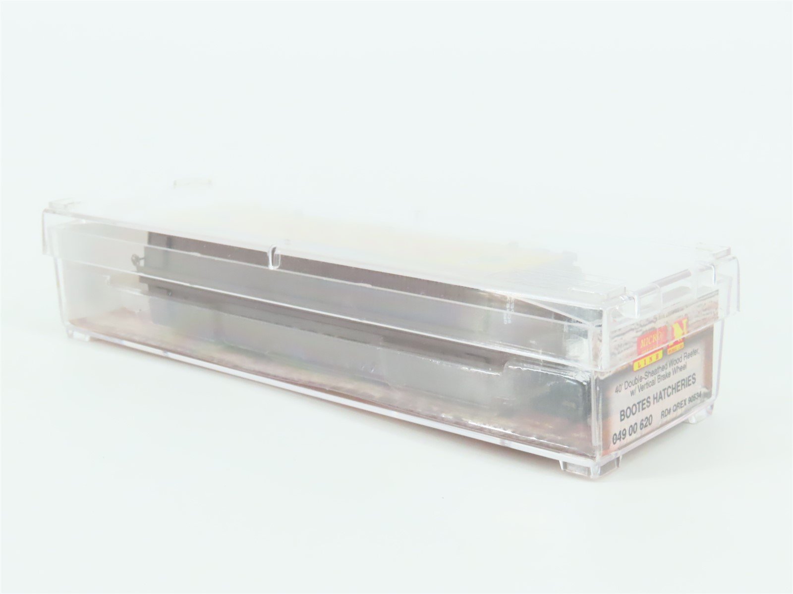 N Scale Micro-Trains MTL 04900620 QREX Boote's Hatcheries 40' Reefer #90534