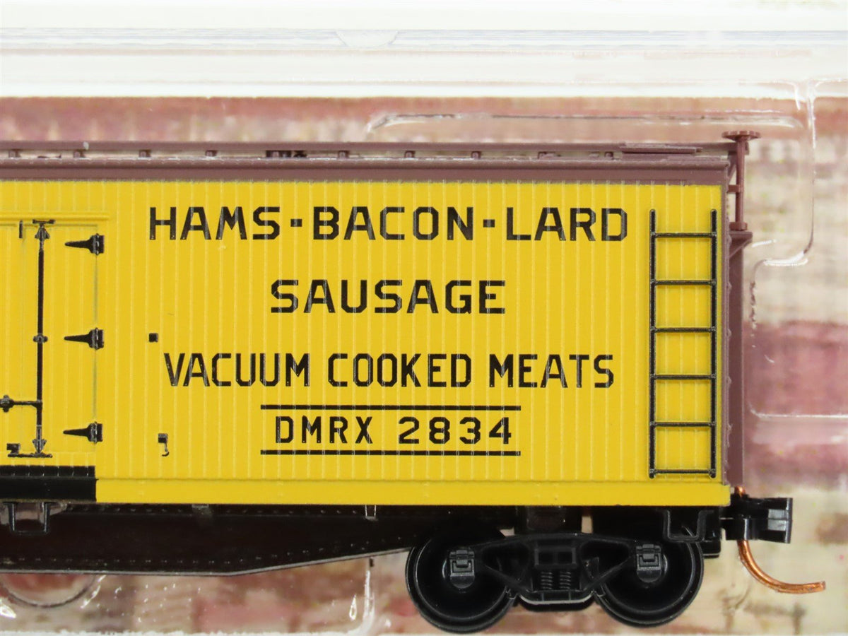 N Scale Micro-Trains MTL 04900640 DMRX Decker Mason City 40&#39; Wood Reefer #2834