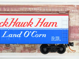N Scale Micro-Trains MTL 04900630 RPRX Rath's Blackhawk Ham 40' Wood Reefer #208