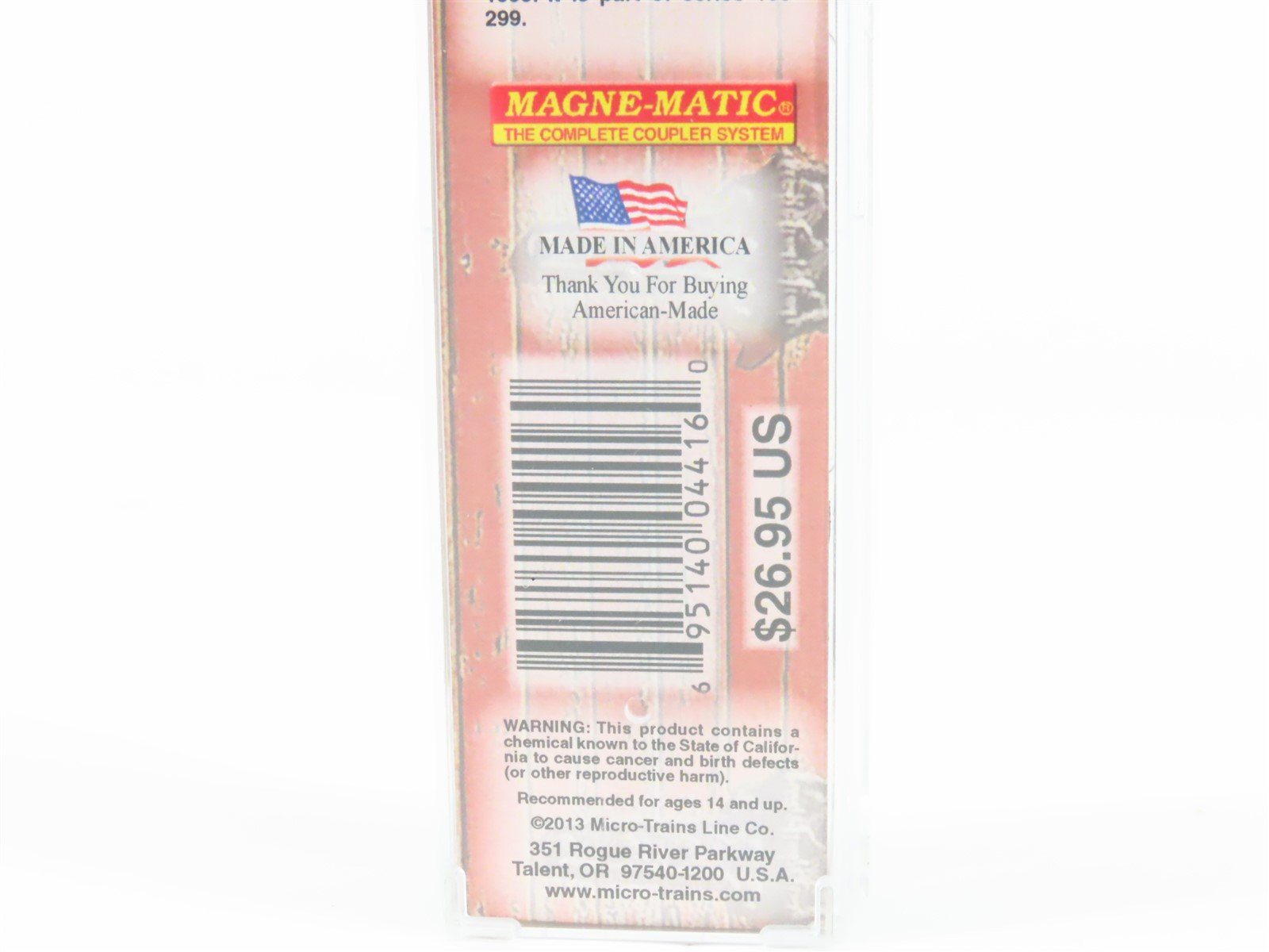 N Scale Micro-Trains MTL 04900630 RPRX Rath's Blackhawk Ham 40' Wood Reefer #208