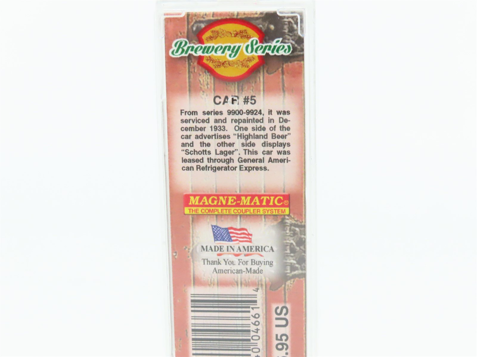 N Scale Micro-Trains MTL 05800170 GARE Schott Brewing 36' Wood Reefer #9905