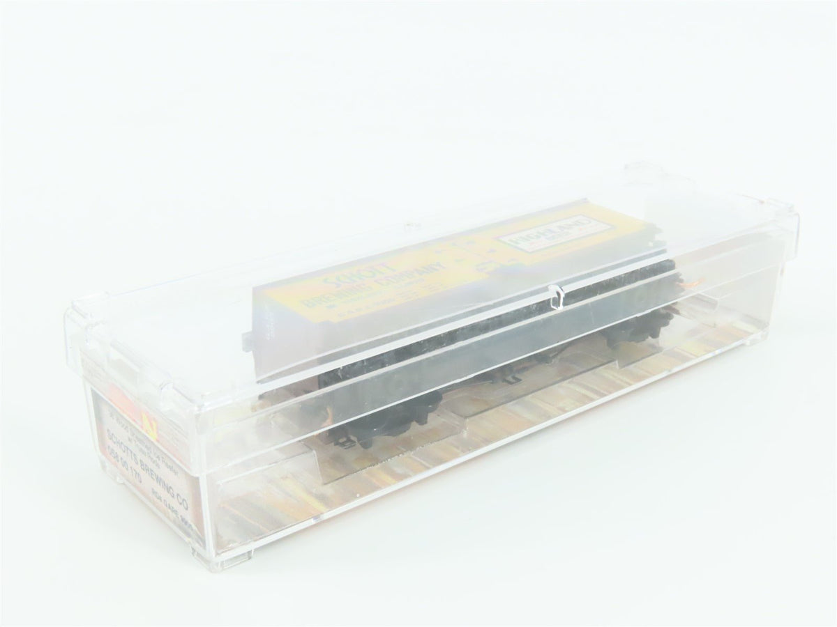 N Scale Micro-Trains MTL 05800170 GARE Schott Brewing 36&#39; Wood Reefer #9905