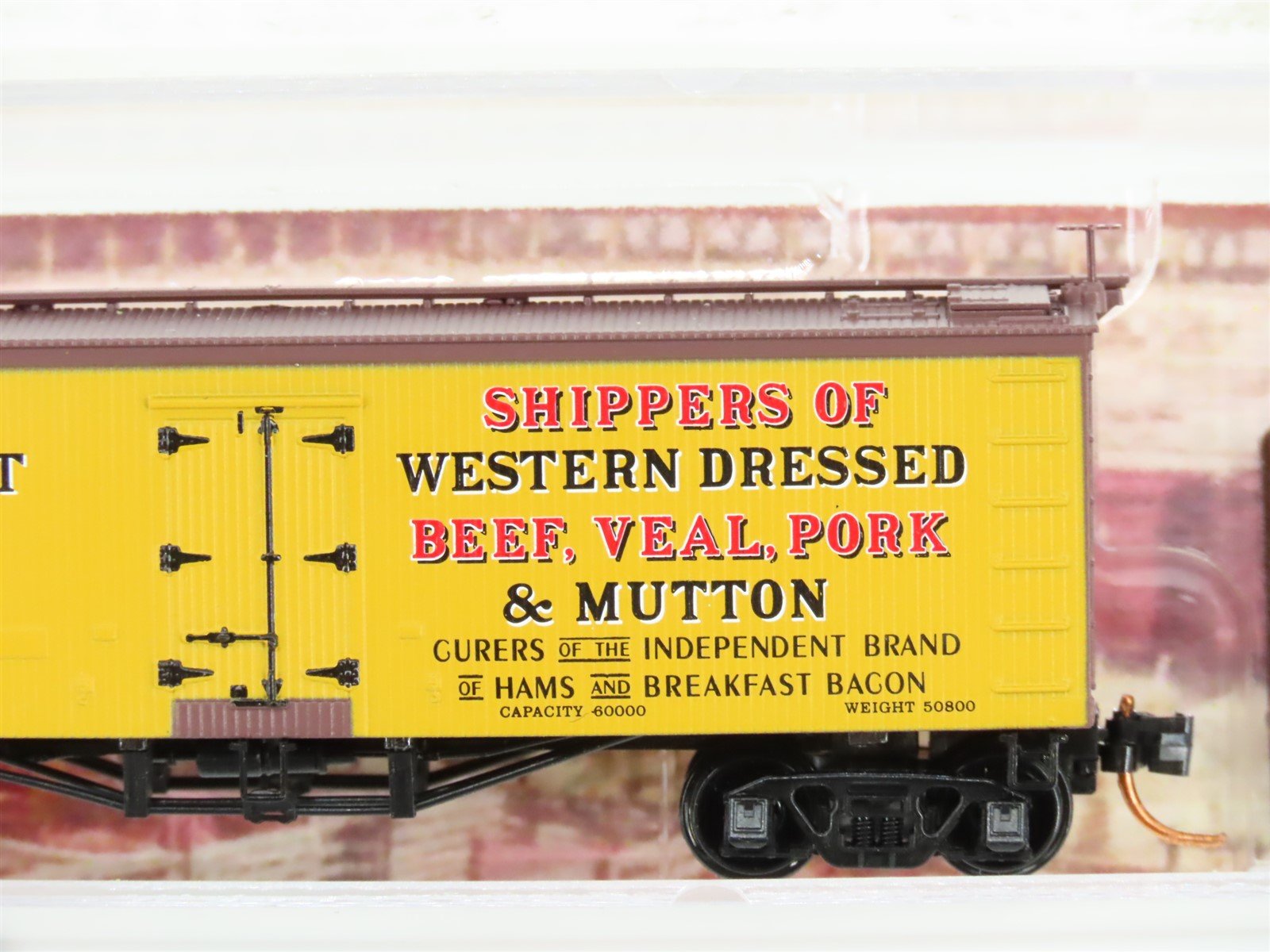N Scale Micro-Trains MTL 05800120 SLIX St Louis Independent 36' Reefer #1496