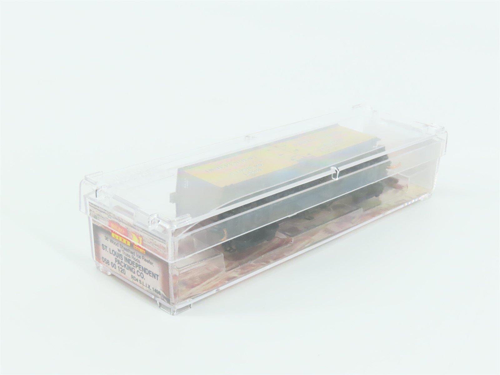 N Scale Micro-Trains MTL 05800120 SLIX St Louis Independent 36' Reefer #1496