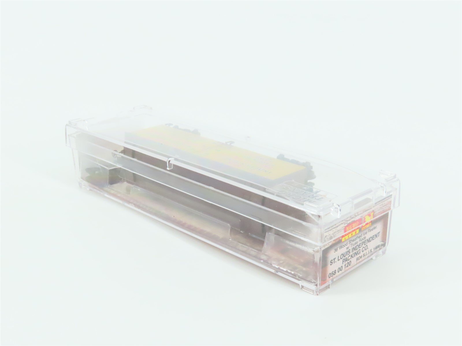 N Scale Micro-Trains MTL 05800120 SLIX St Louis Independent 36' Reefer #1496