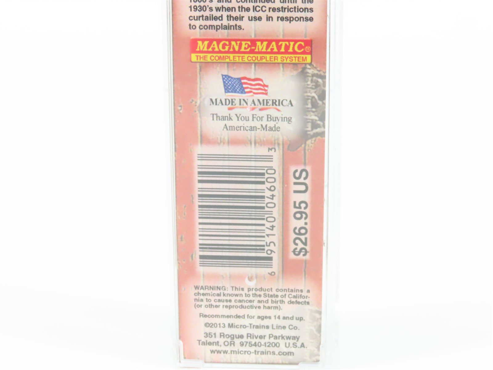 N Scale Micro-Trains MTL 04900660 NRC Gluek Brewing Co 40' Wood Reefer #3353