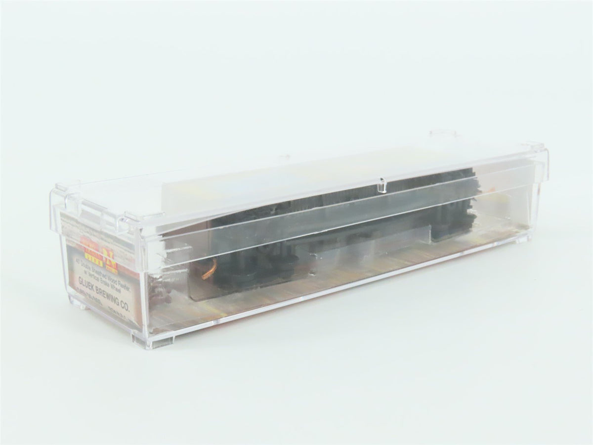 N Scale Micro-Trains MTL 04900660 NRC Gluek Brewing Co 40&#39; Wood Reefer #3353