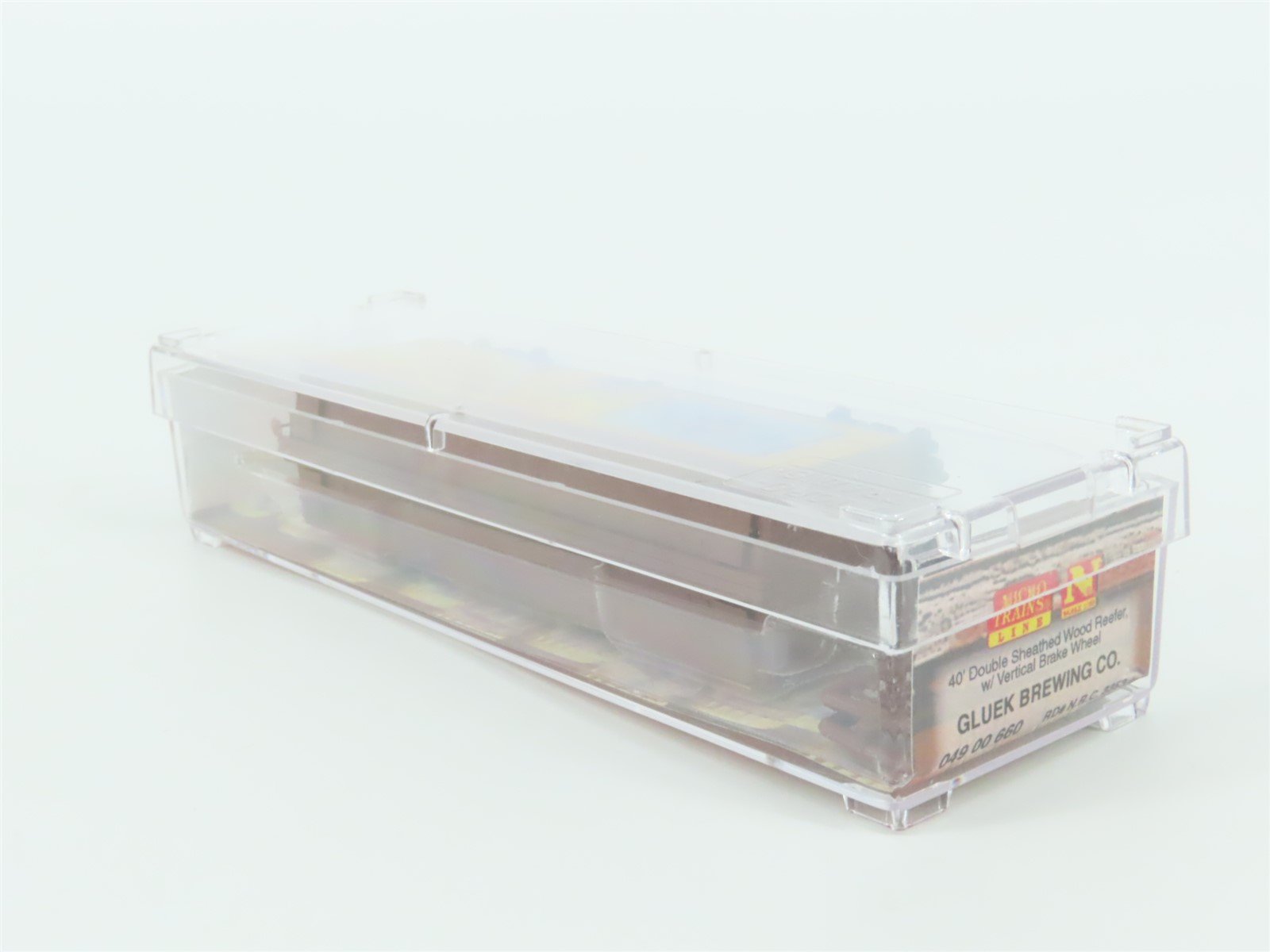 N Scale Micro-Trains MTL 04900660 NRC Gluek Brewing Co 40' Wood Reefer #3353