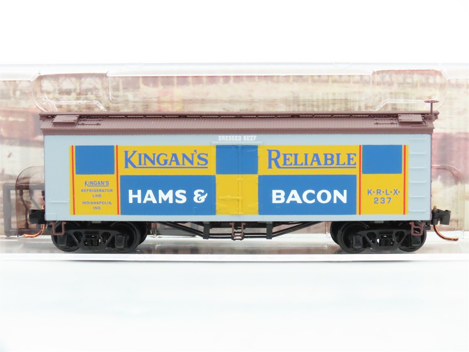 N Scale Micro-Trains MTL 05800130 KRLX Kingman's Reliable 36' Wood Reefer #237