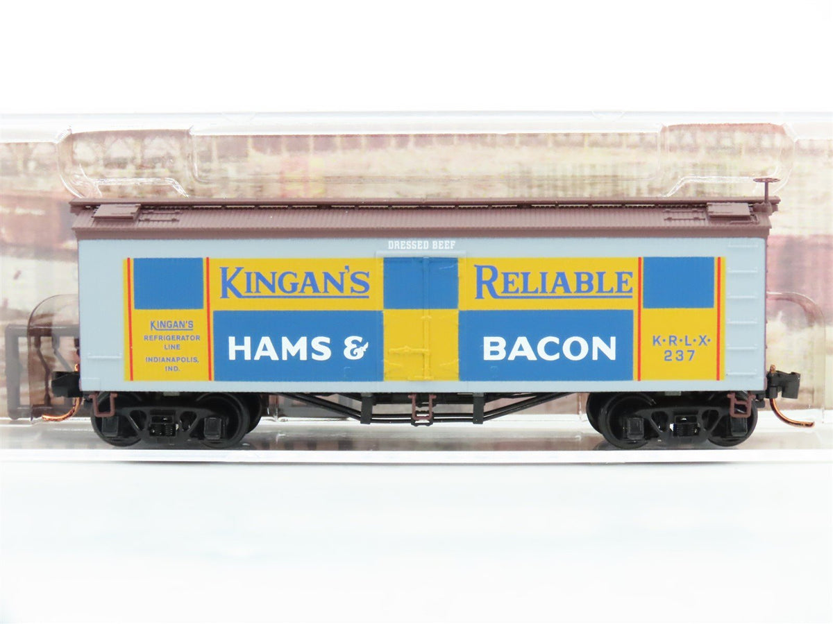 N Scale Micro-Trains MTL 05800130 KRLX Kingman&#39;s Reliable 36&#39; Wood Reefer #237