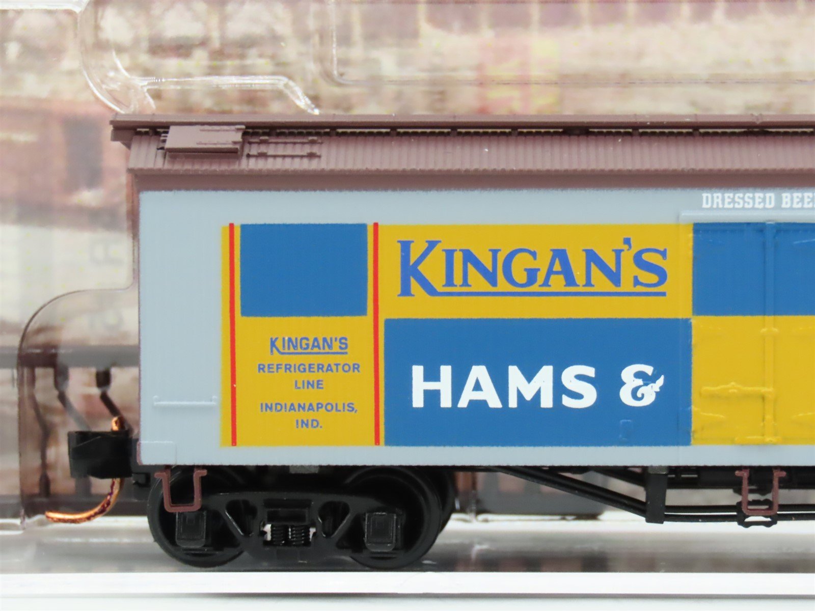 N Scale Micro-Trains MTL 05800130 KRLX Kingman's Reliable 36' Wood Reefer #237