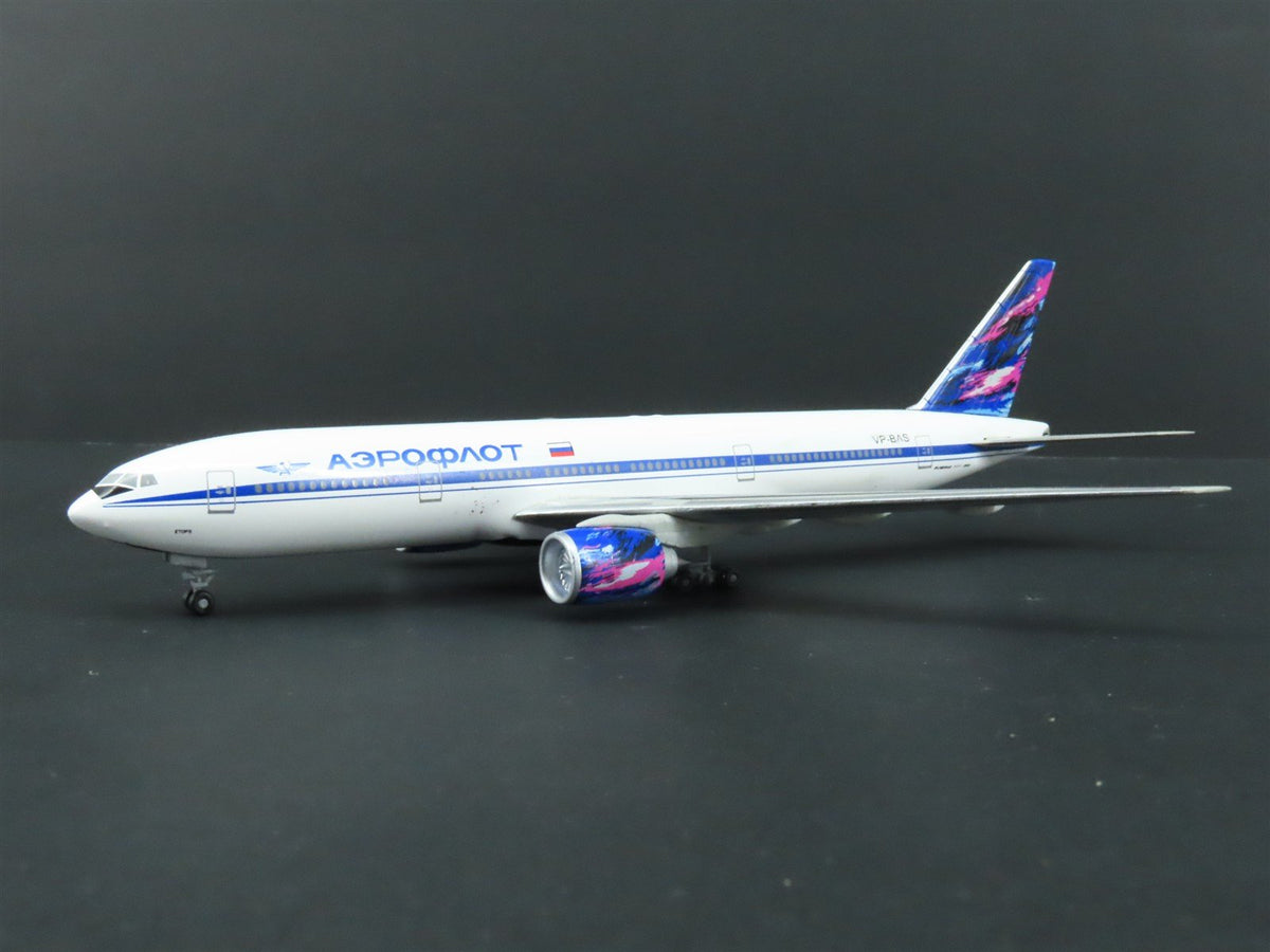 1:400 Dragon Wings Premiere 55068 Die-Cast Aeroflot Boeing 777-200 Airliner