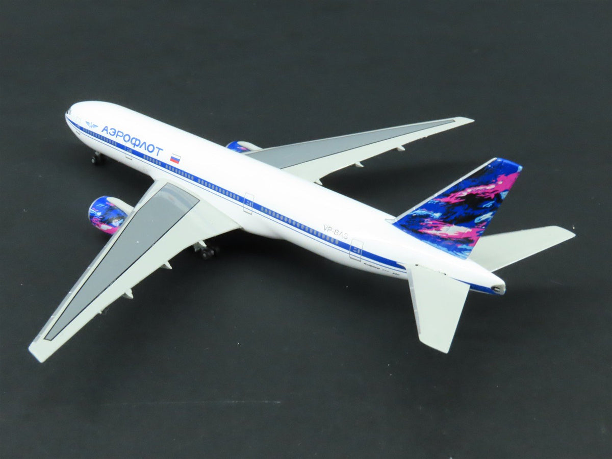 1:400 Dragon Wings Premiere 55068 Die-Cast Aeroflot Boeing 777-200 Airliner