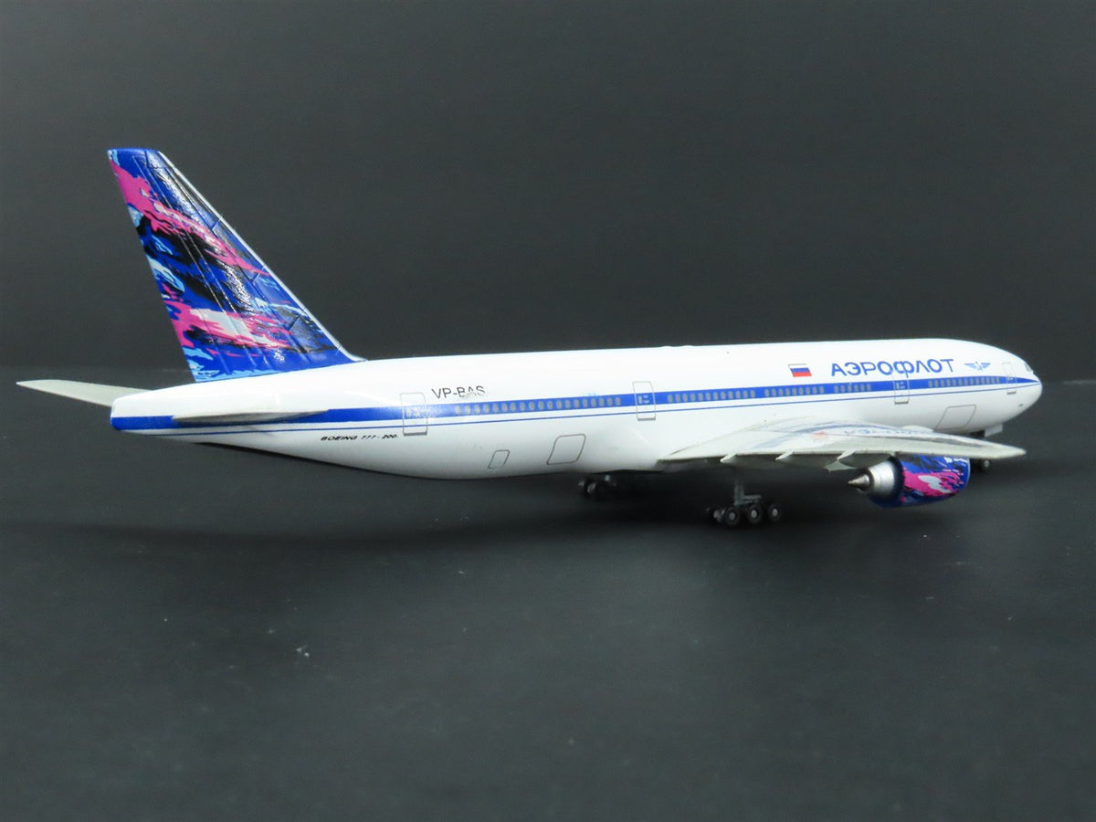 1:400 Dragon Wings Premiere 55068 Die-Cast Aeroflot Boeing 777-200 Airliner