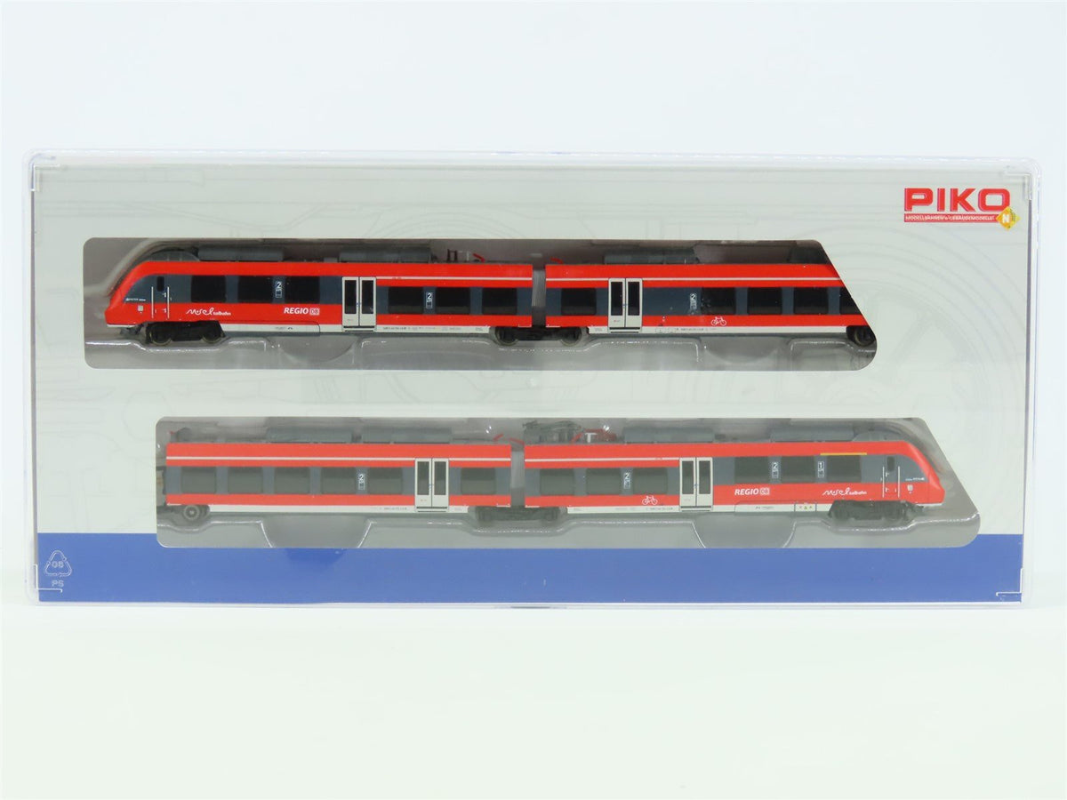 N Scale PIKO 40200 DB-AG Regio ET442 &quot;Talent 2&quot; EMU 4-Unit Set - DCC Ready