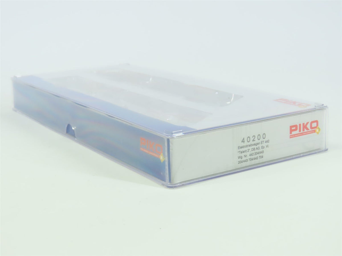 N Scale PIKO 40200 DB-AG Regio ET442 &quot;Talent 2&quot; EMU 4-Unit Set - DCC Ready