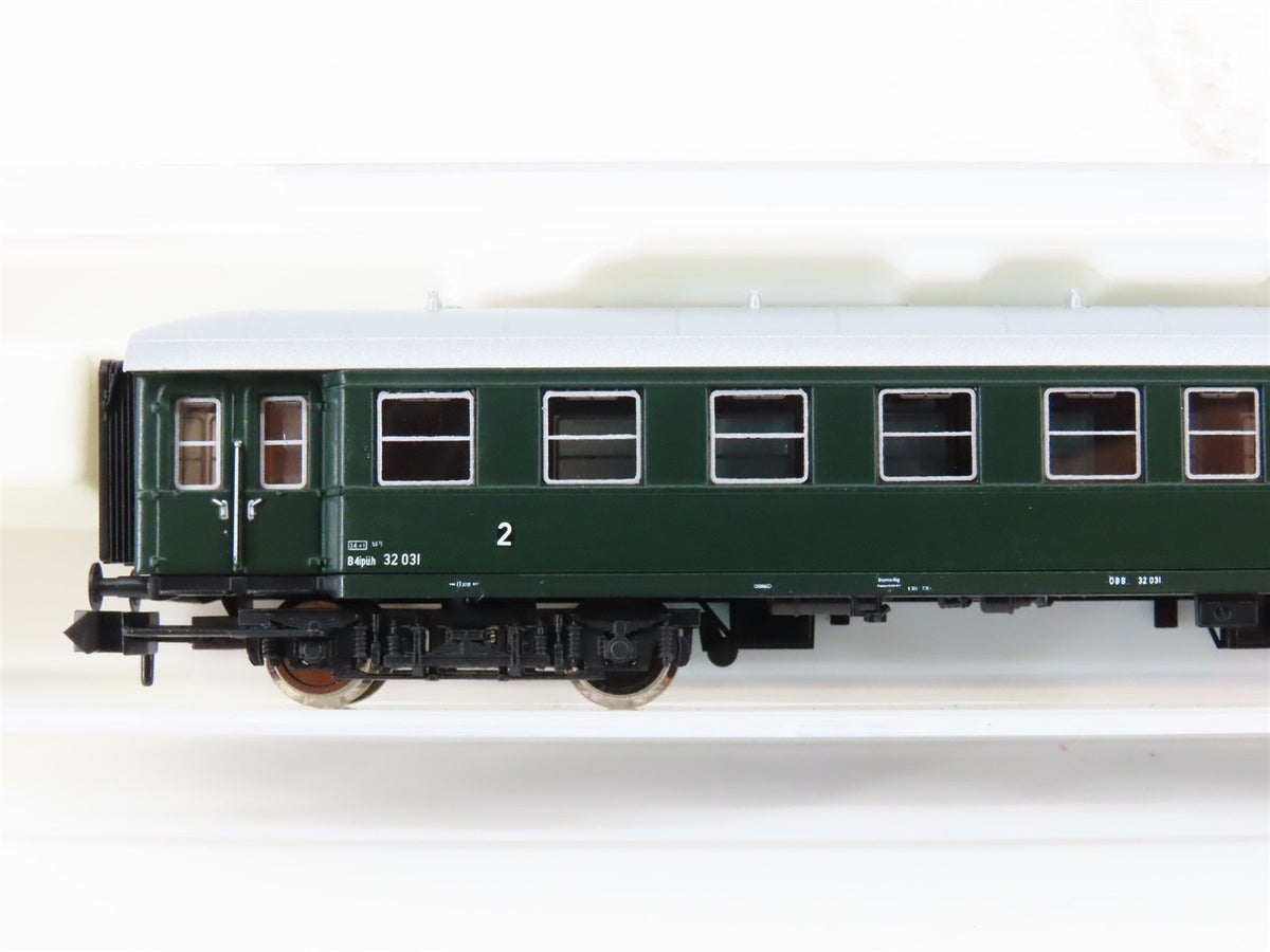 N Scale Fleischmann 867711 OBB Fast Train 2nd Class Coach Passenger Car #32031