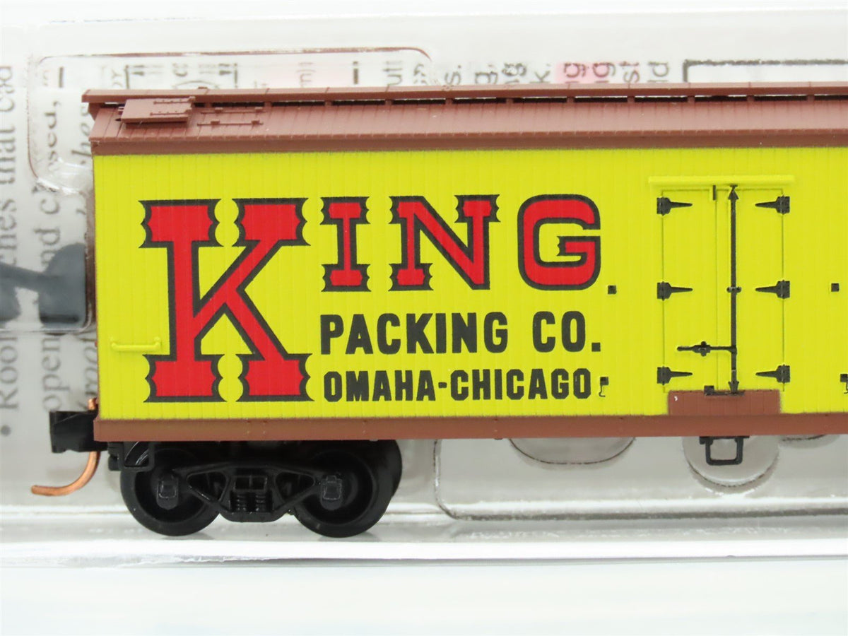 N Scale Micro-Trains MTL 49120 KPCX King Packing Co 40&#39; Wood Reefer #205