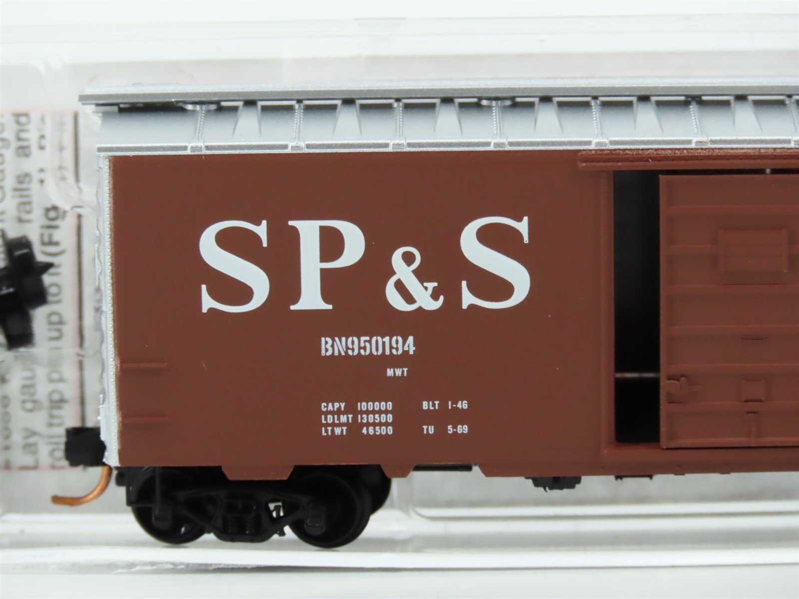 N Micro-Trains MTL 02000726 BN SP&S Spokane Portland & Seattle Box Car #950194