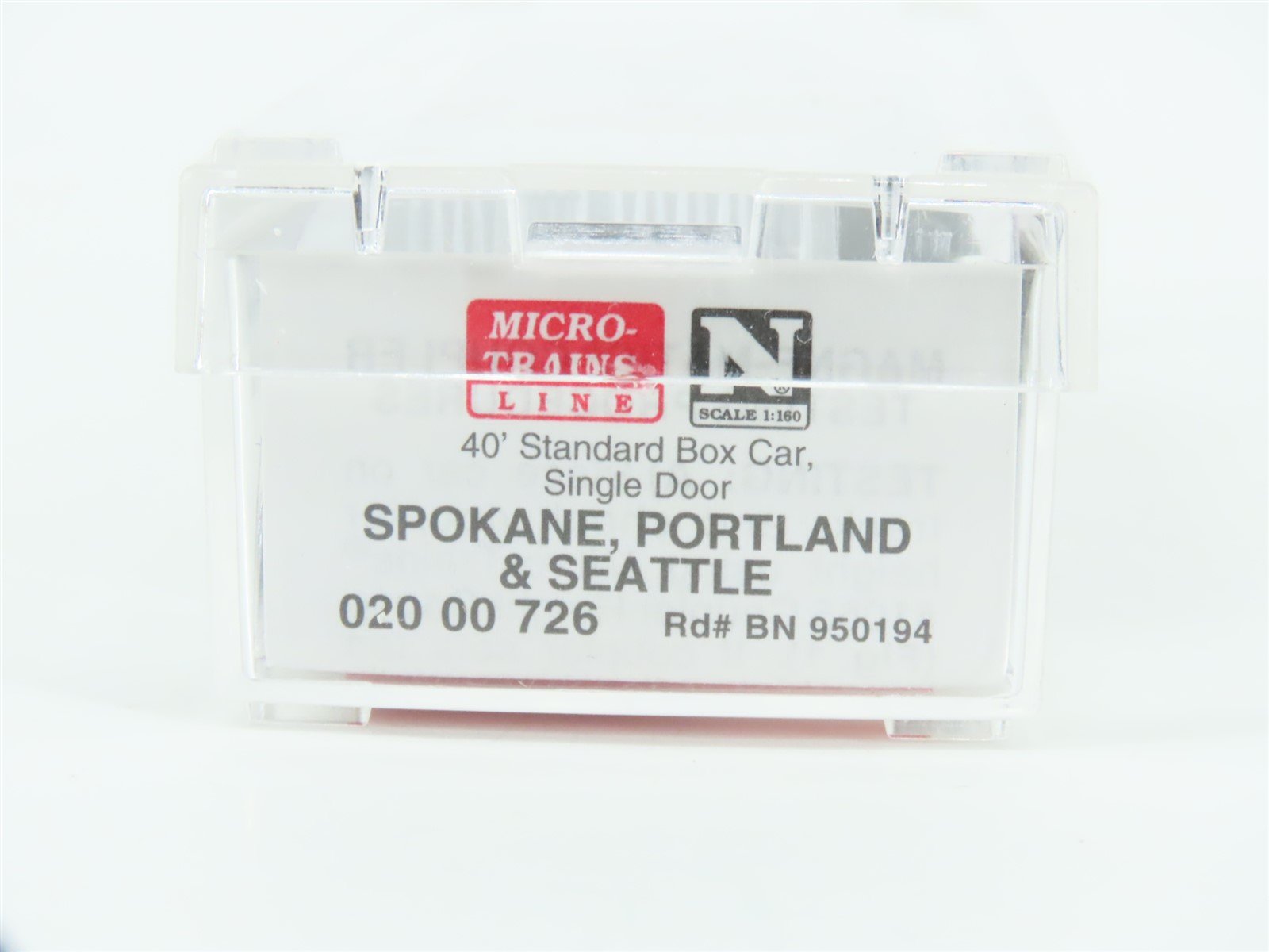 N Micro-Trains MTL 02000726 BN SP&S Spokane Portland & Seattle Box Car #950194