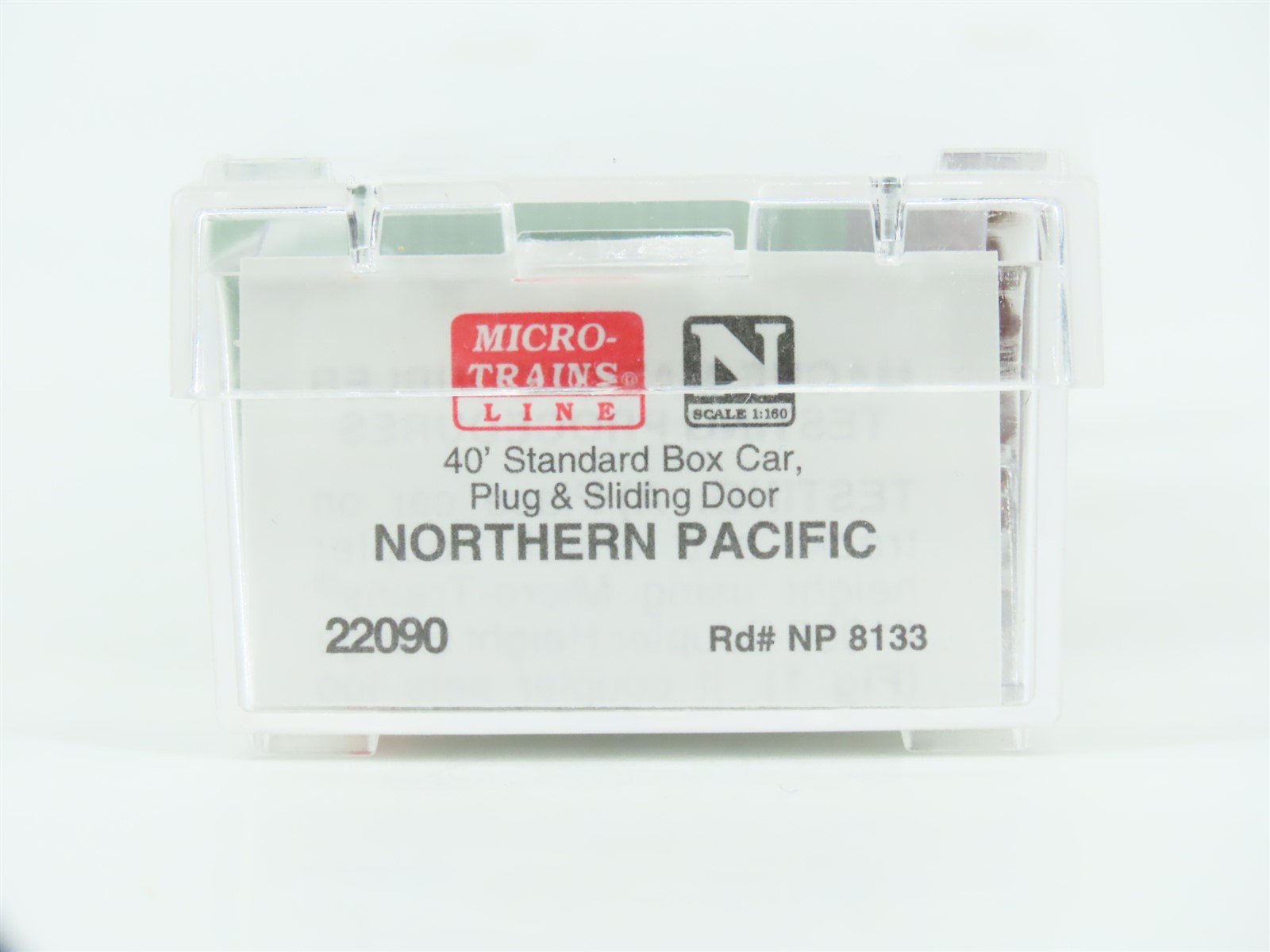 N Scale Micro-Trains MTL 22090 NP Northern Pacific Railway 40' Box Car #8133