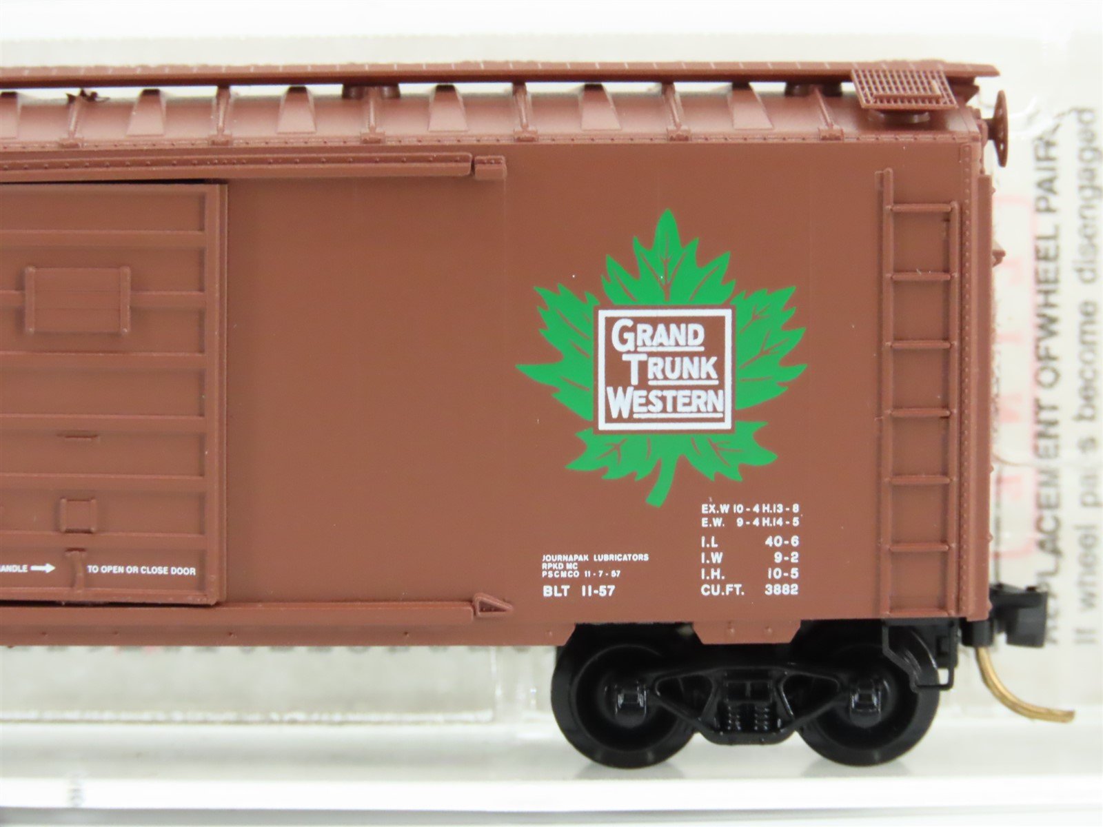 N Scale Micro-Trains MTL 20010 GTW Grand Trunk Western 40' Box Car #516771