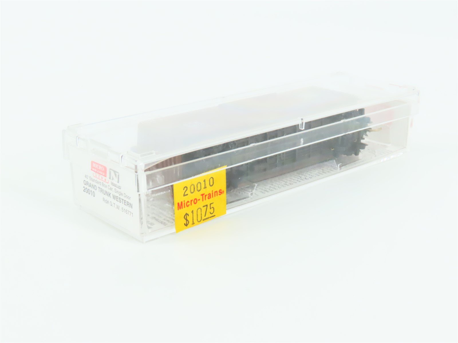 N Scale Micro-Trains MTL 20010 GTW Grand Trunk Western 40' Box Car #516771