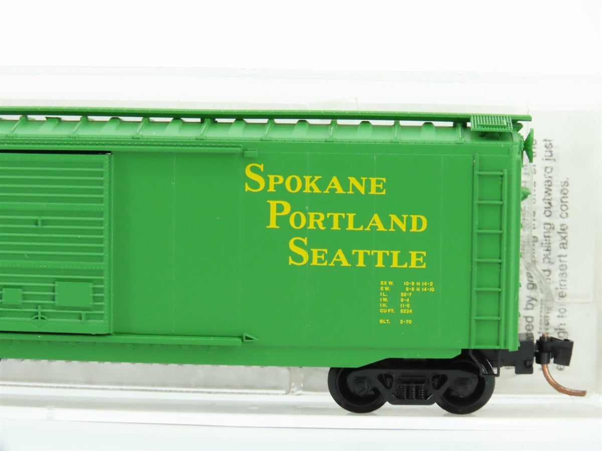 N Micro-Trains MTL 34040 SP&amp;S Spokane Portland &amp; Seattle 50&#39; Box Car #318340