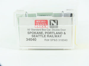 N Micro-Trains MTL 34040 SP&S Spokane Portland & Seattle 50' Box Car #318340