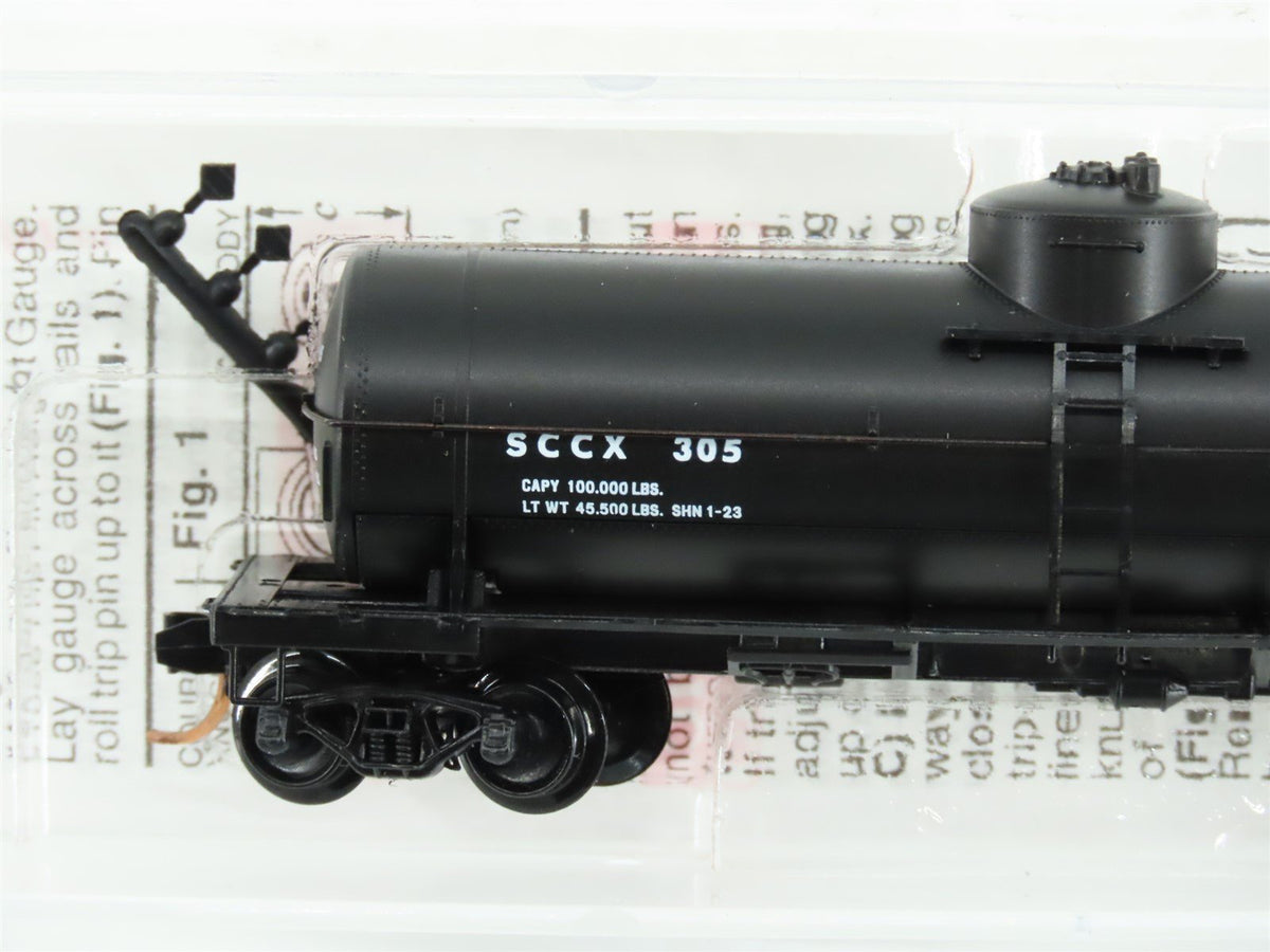 N Scale Micro-Trains MTL 65520 SCCX Shell 39&#39; Single Dome Tank Car #305