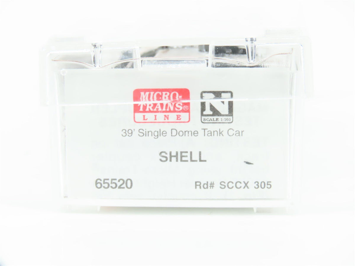 N Scale Micro-Trains MTL 65520 SCCX Shell 39&#39; Single Dome Tank Car #305