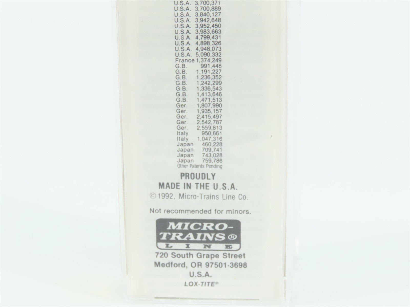 N Scale Micro-Trains MTL 67080 BNZ Intermodal Chicago 45' Trailer #237819