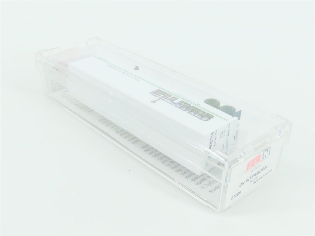 N Scale Micro-Trains MTL 67200 BNZ Intermodal Seattle 45&#39; Trailer #237801