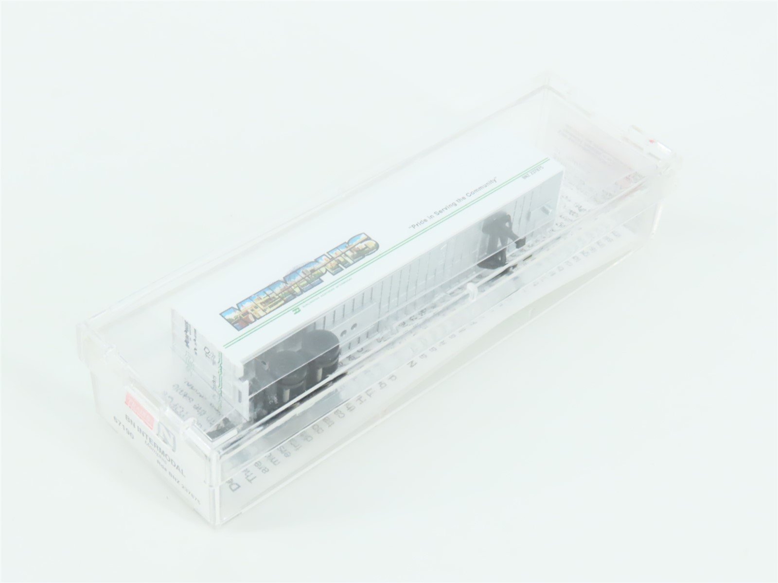 N Scale Micro-Trains MTL 67190 BNZ Intermodal Memphis 45' Trailer #237875