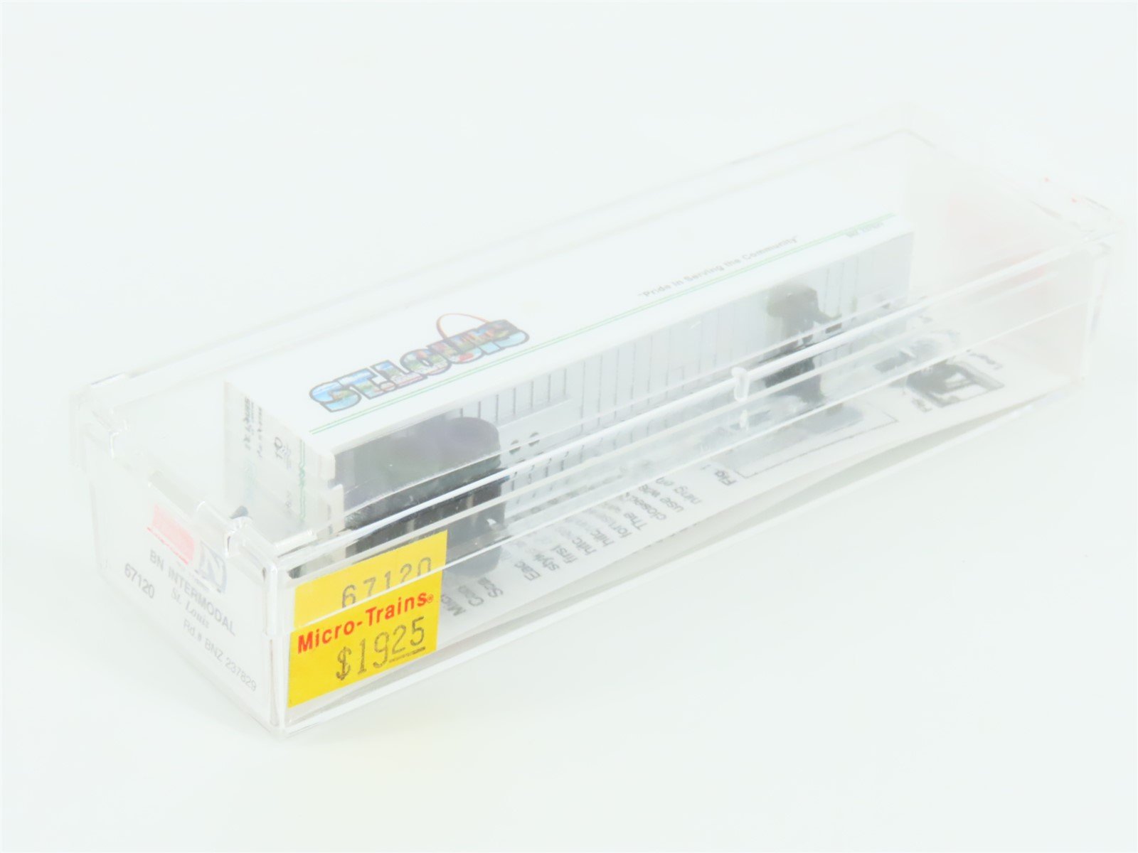 N Scale Micro-Trains MTL 67120 BNZ Intermodal St Louis 45' Trailer #237829