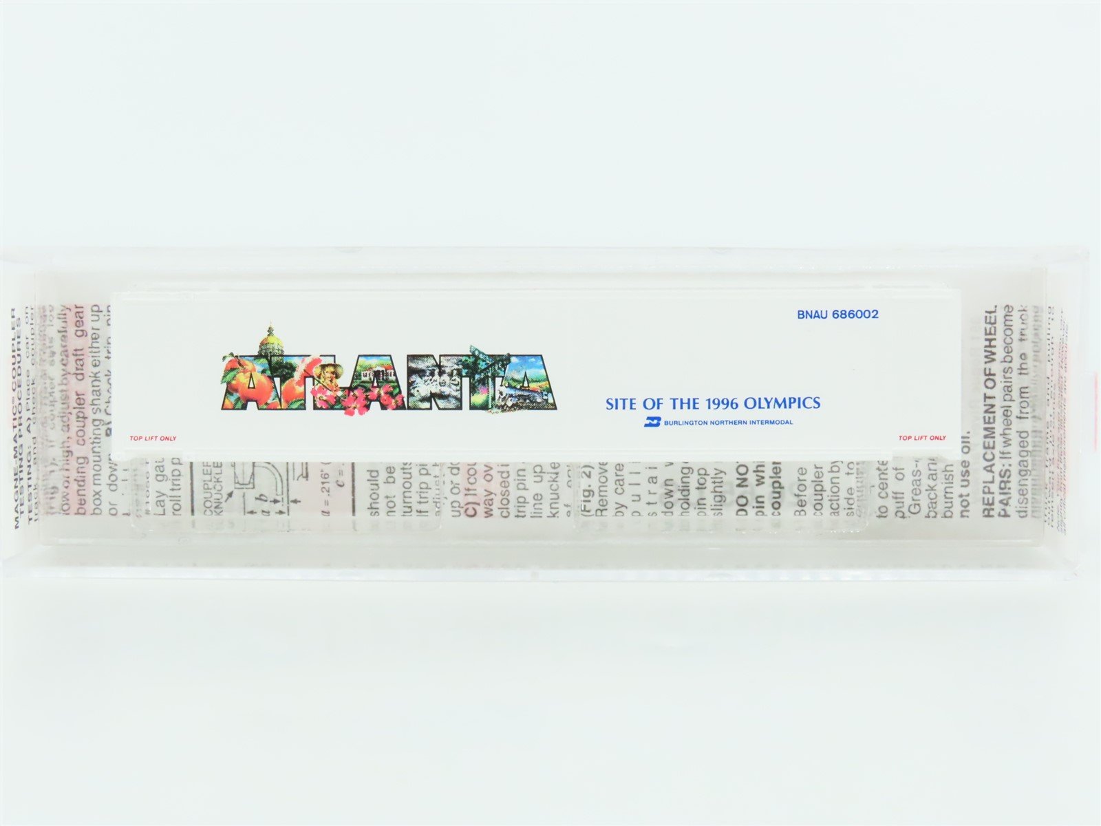 N deLuxe Innovations Micro-Trains MTL 81710 BNAU Atlanta 48' Container #686002