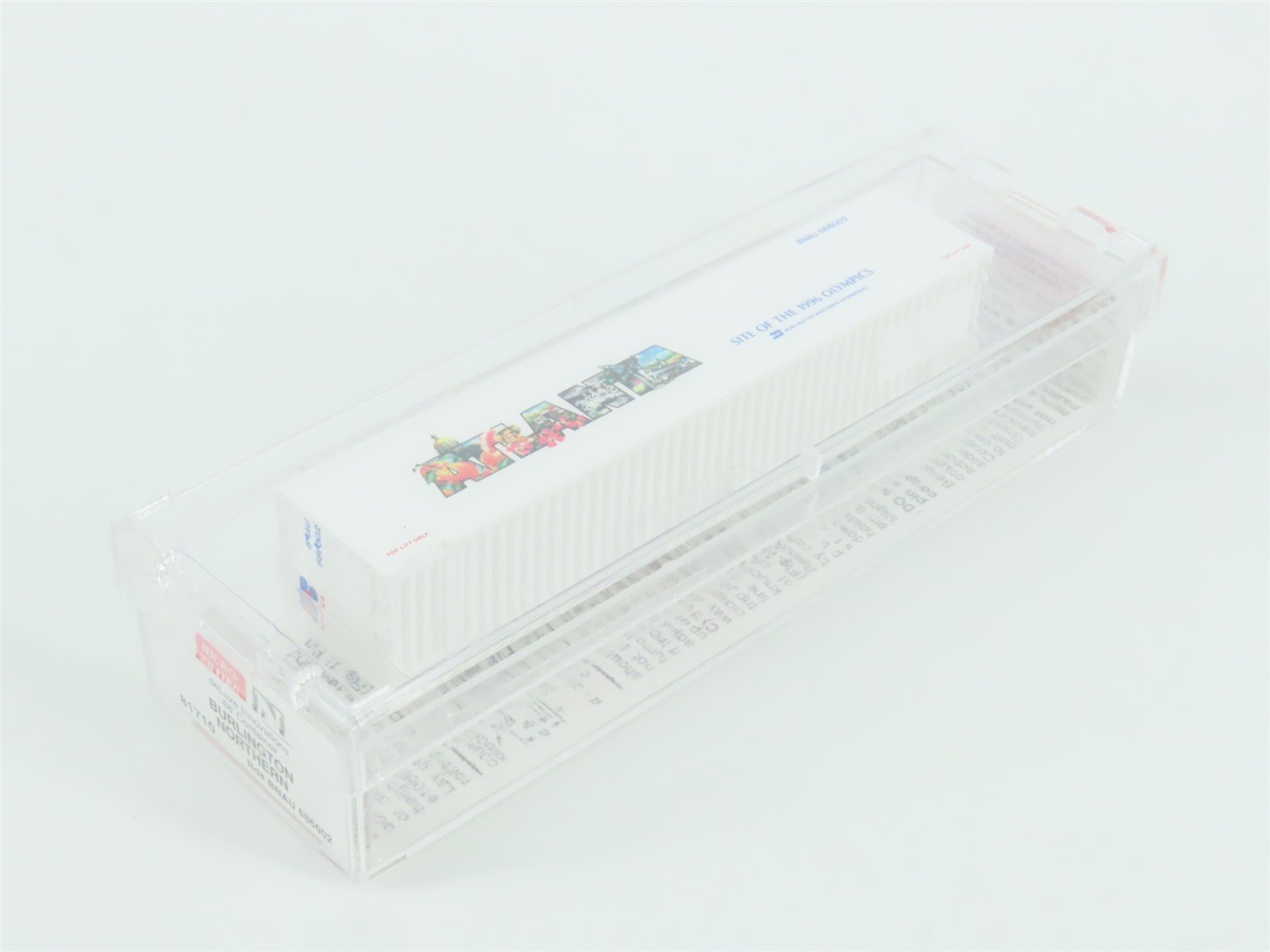 N deLuxe Innovations Micro-Trains MTL 81710 BNAU Atlanta 48' Container #686002