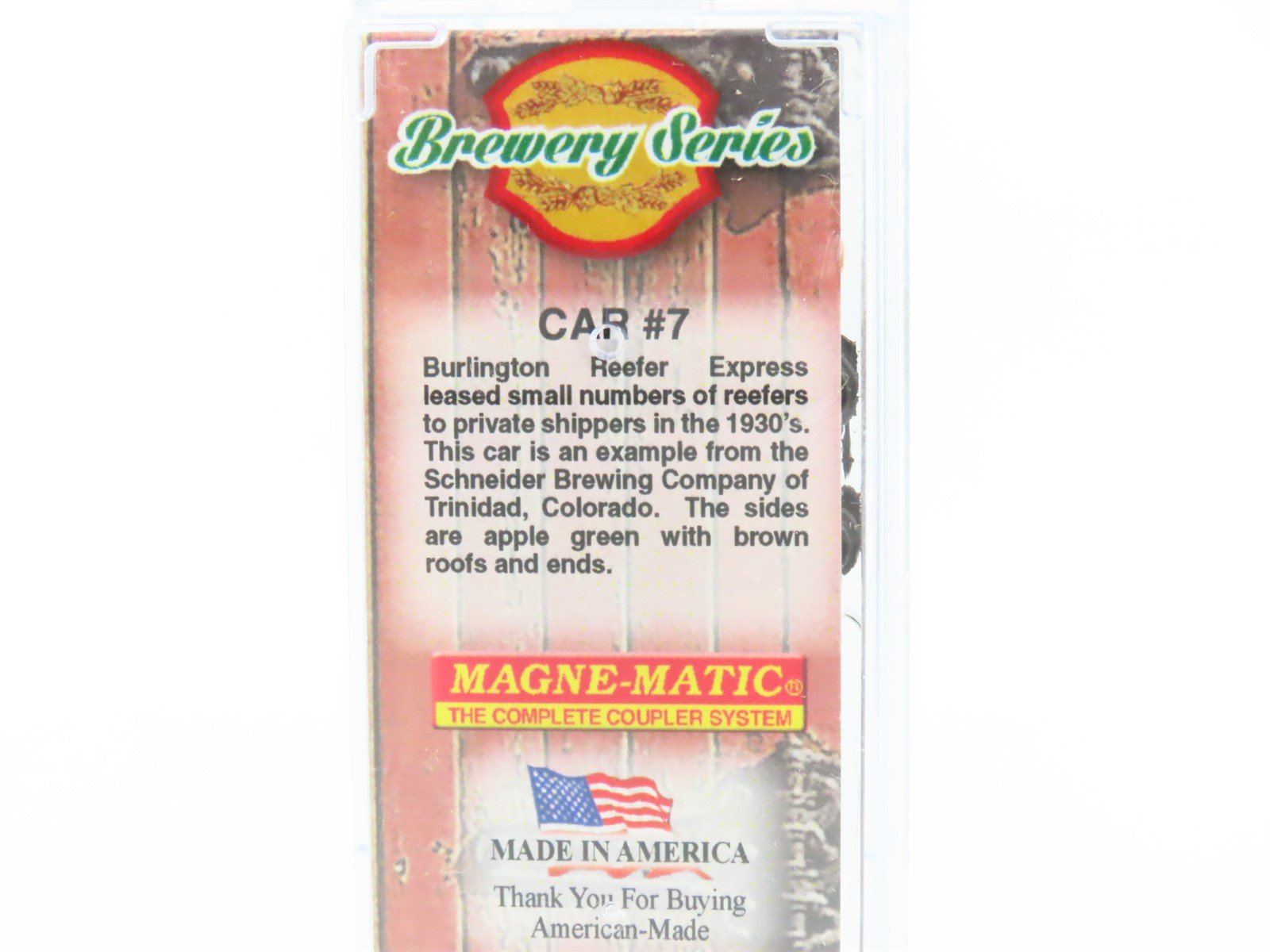 N Scale Micro-Trains MTL 04900680 SNBX Century Beer 40' Wood Reefer #4601